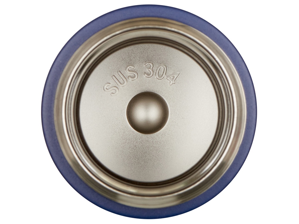 Вакуумный термос Engage, 450 мл, тубус, темно-синий-8