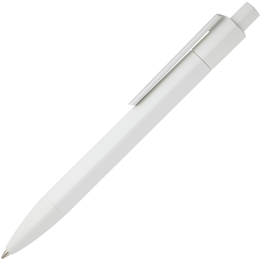 Ручка шариковая Prodir DS4 PMM-P, белая-3
