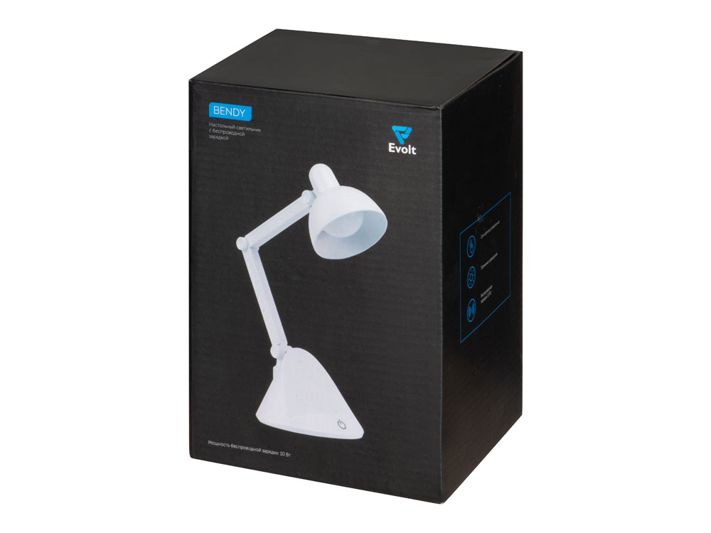 Настольный светильник с функцией беспроводной зарядки Bendy-9