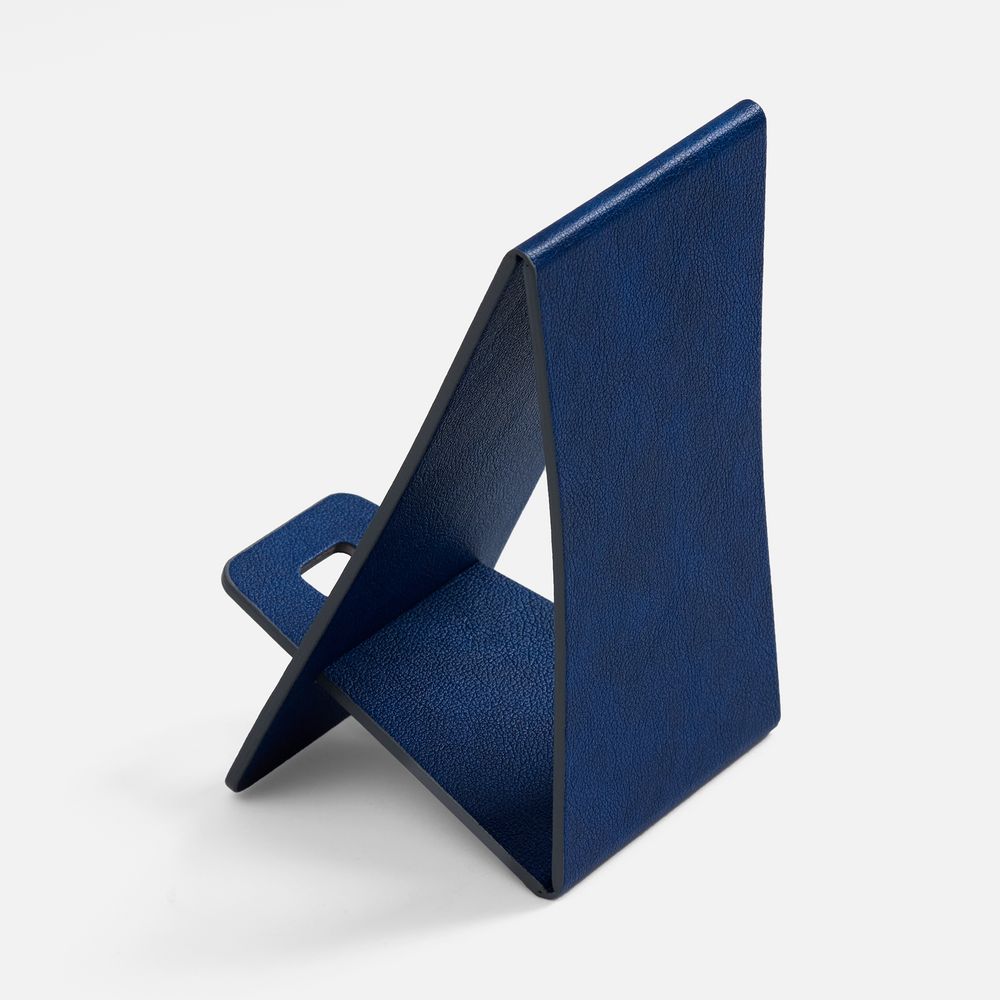 Подставка для телефона Petrus, синяя-3