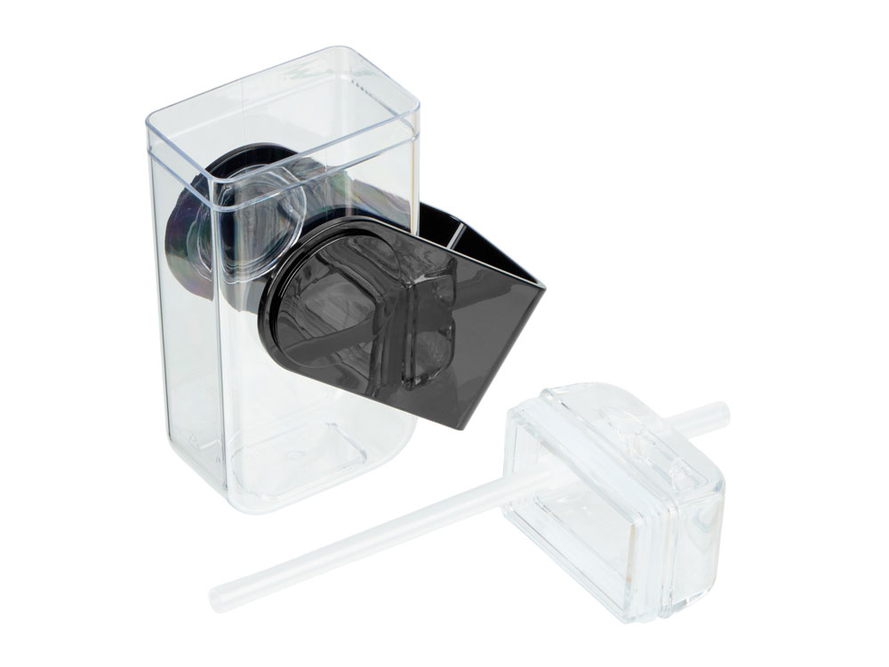 Бутылка для воды JUICY DRINK BOX, черный-4