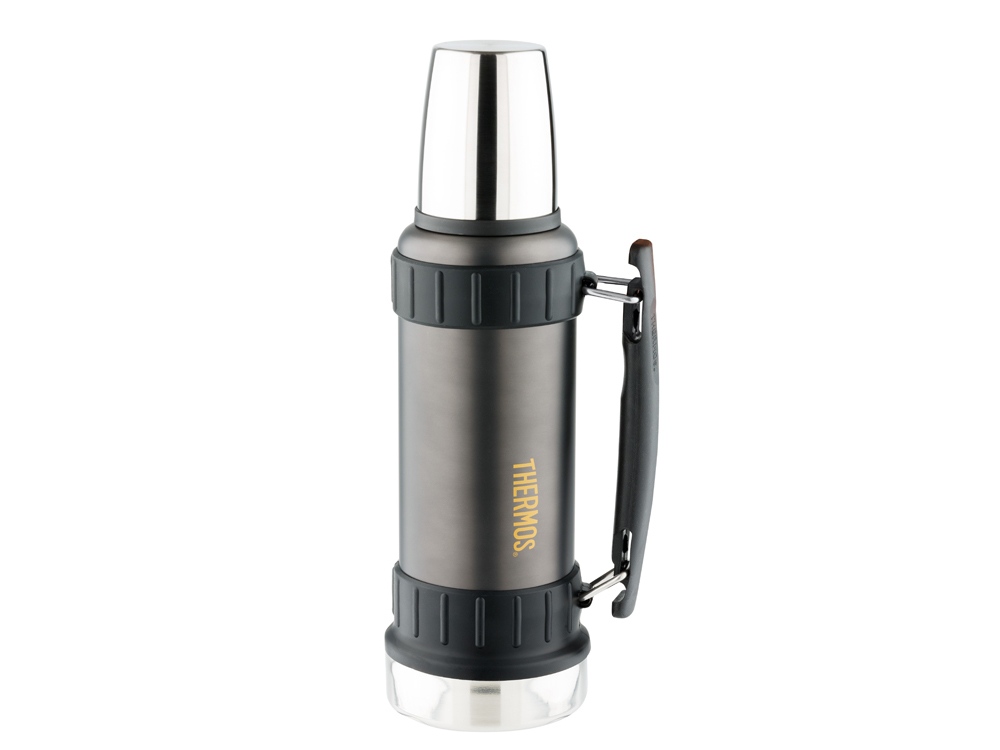 Термос из нерж. стали тм THERMOS 2520 Stainless Steel Vacuum Flask 1.2L, серый-0