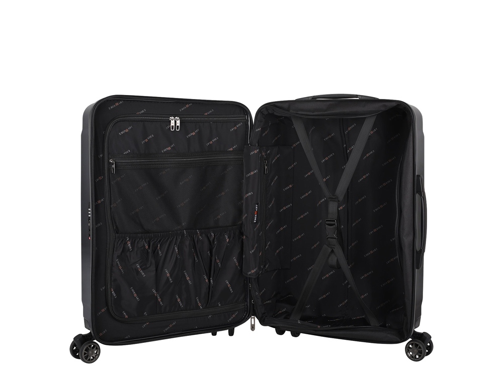 Чемодан Eberhart Craft средний M поликарбонат черный 08C-009-424-4