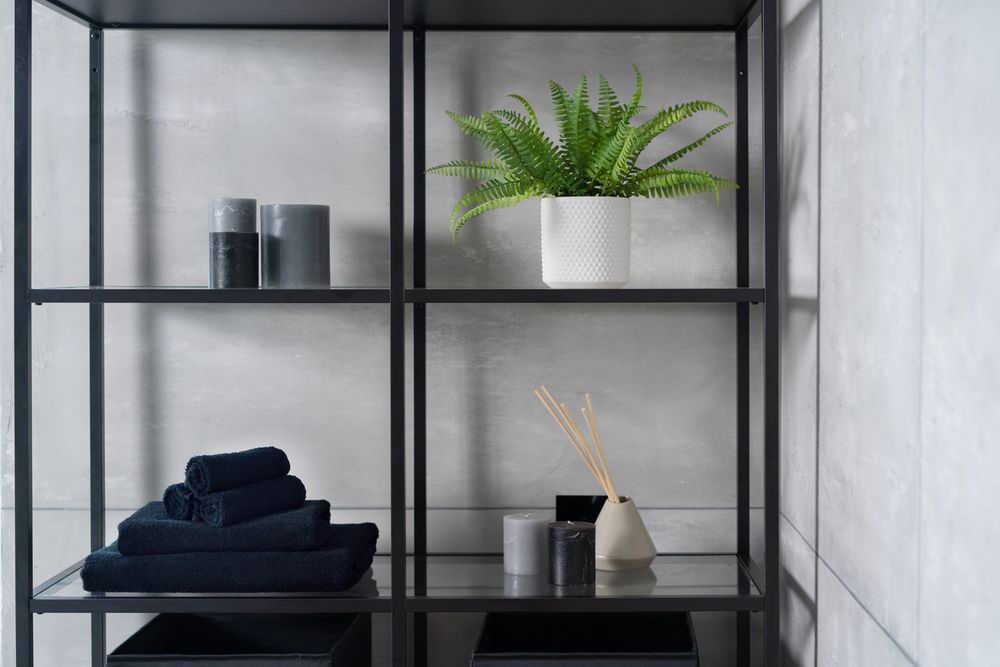 Полотенце отельное For Rooms, большое, черное-3