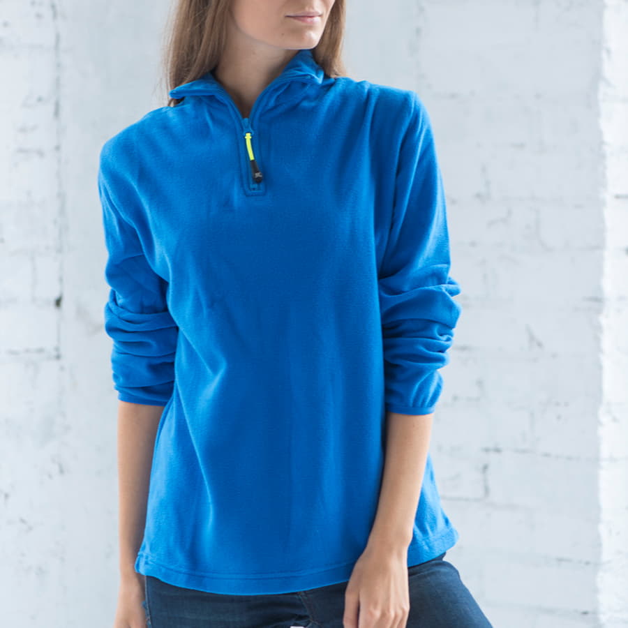 Толстовка флисовая MALMO 185, неоновый желтый-7