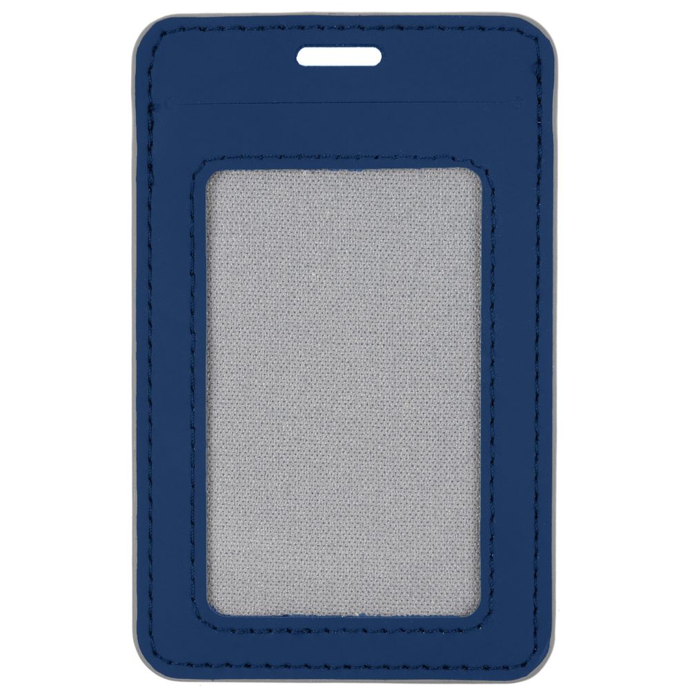 Чехол для пропуска Shall Simple, синий-0