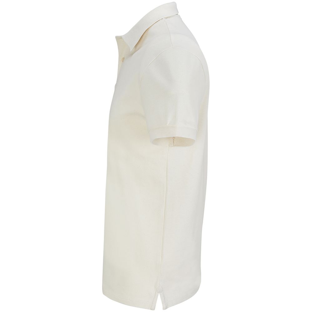 Рубашка поло унисекс Pacific, светло-бежевая (неокрашенная)-2