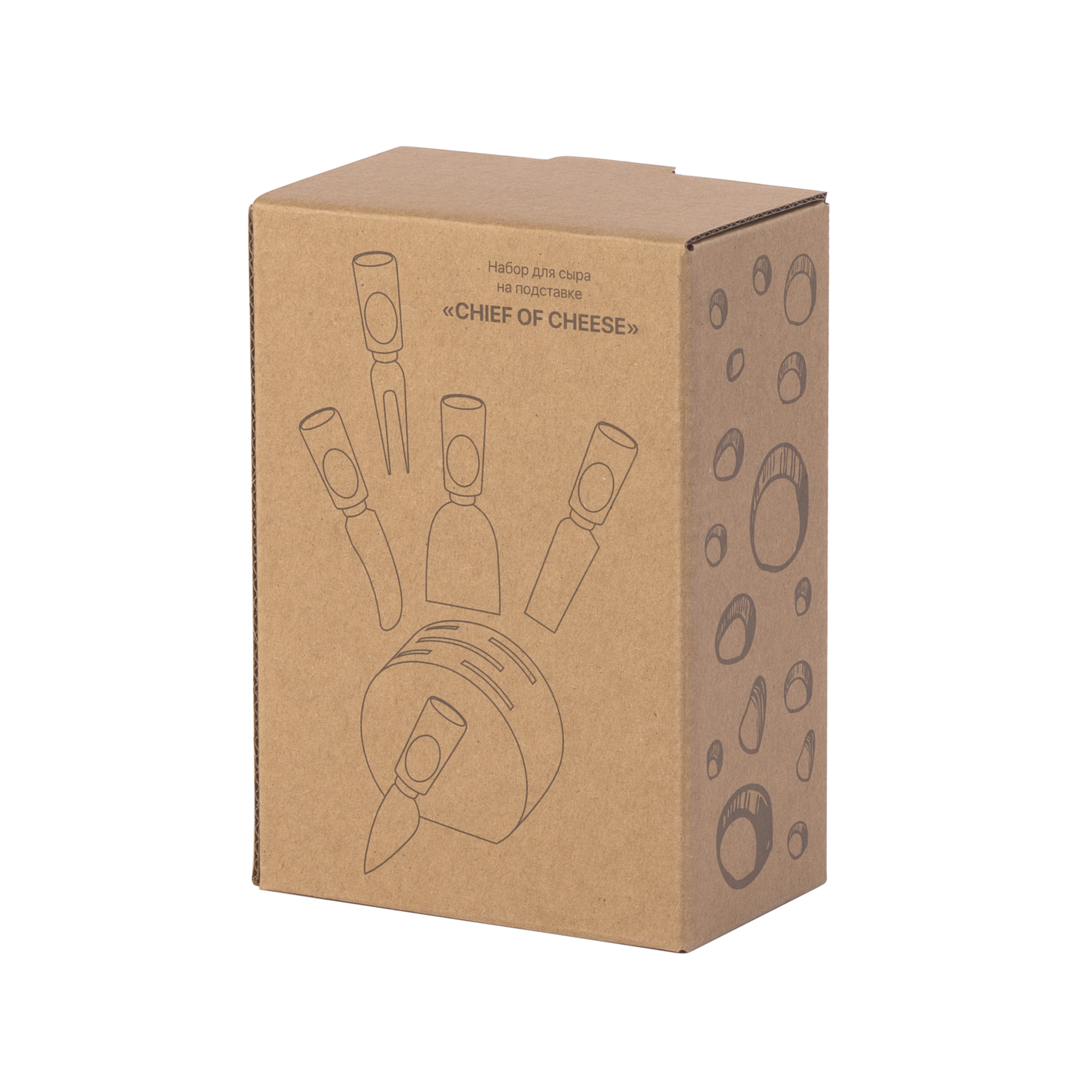 Набор для сыра "Chief of cheese" на подставке-4