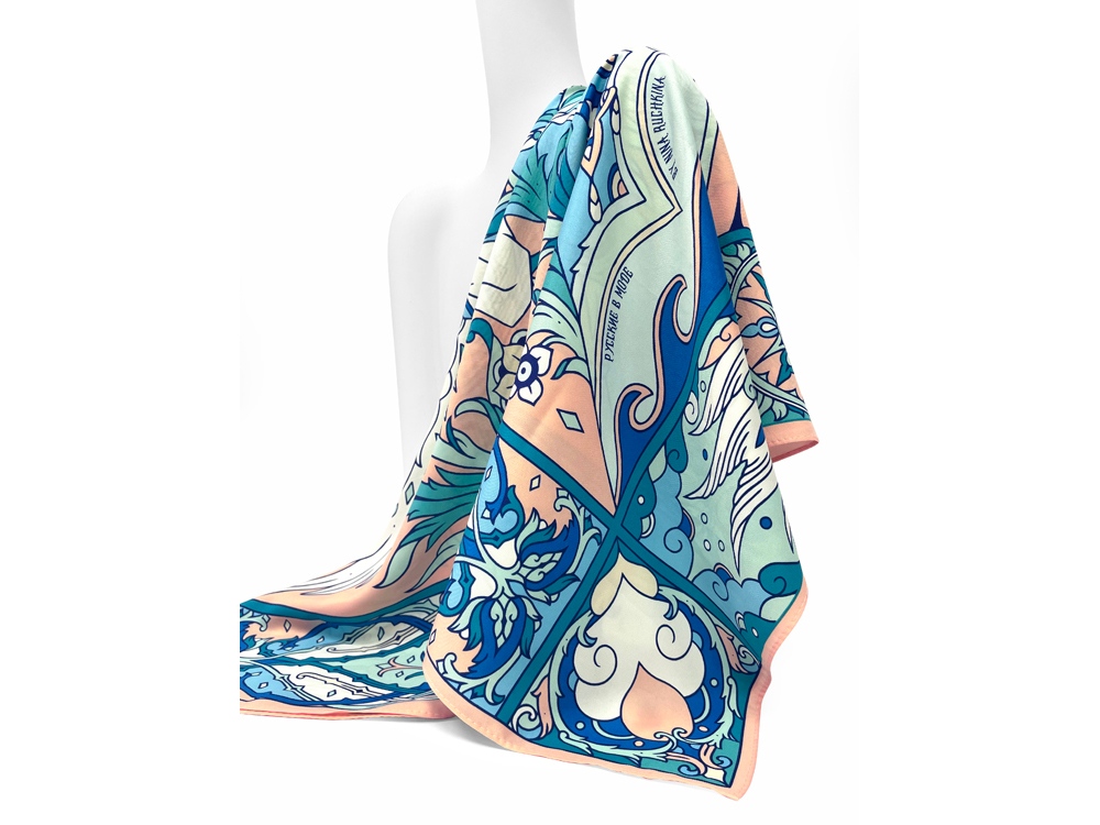 Платок Царевна Лебедь-4