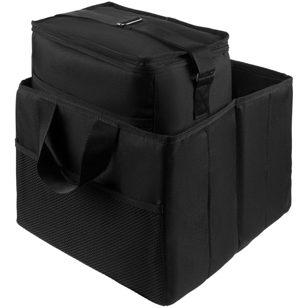 Термосумка в багажник автомобиля Coolture, черная-4