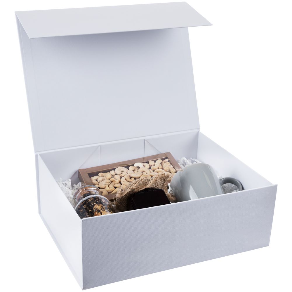 Коробка складная Portada, L, белая-1