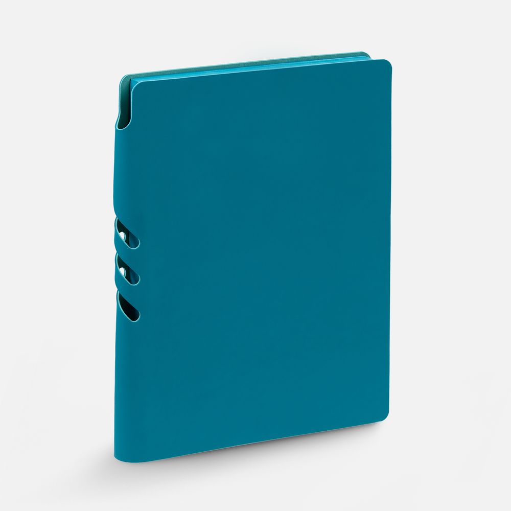 Ежедневник Flexpen Shall, недатированный, бирюзовый-0