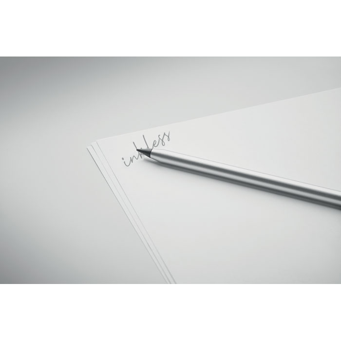 Карандаш вечный, тускло-серебряный-4