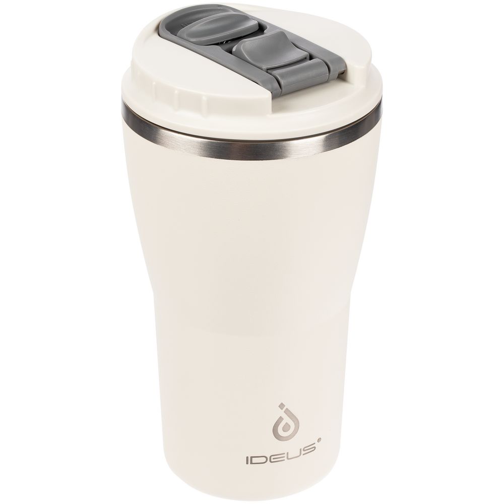 Термостакан Sapporo, белый (молочный)-2