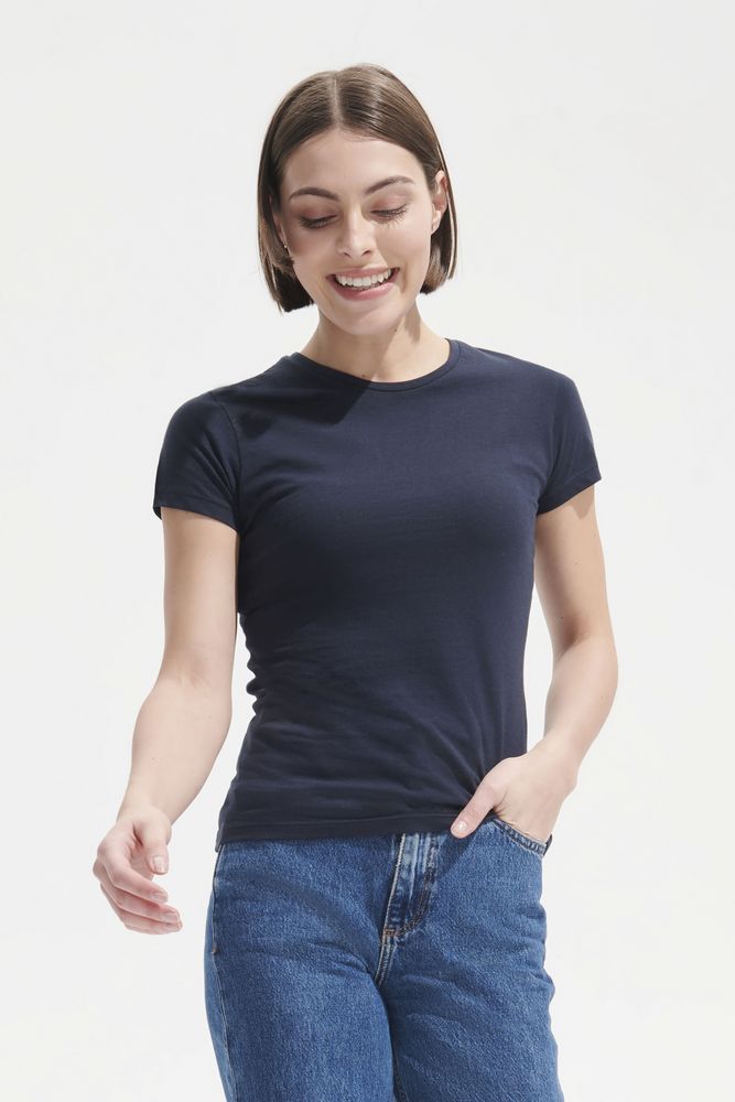 Футболка женская Miss 150, черная-2