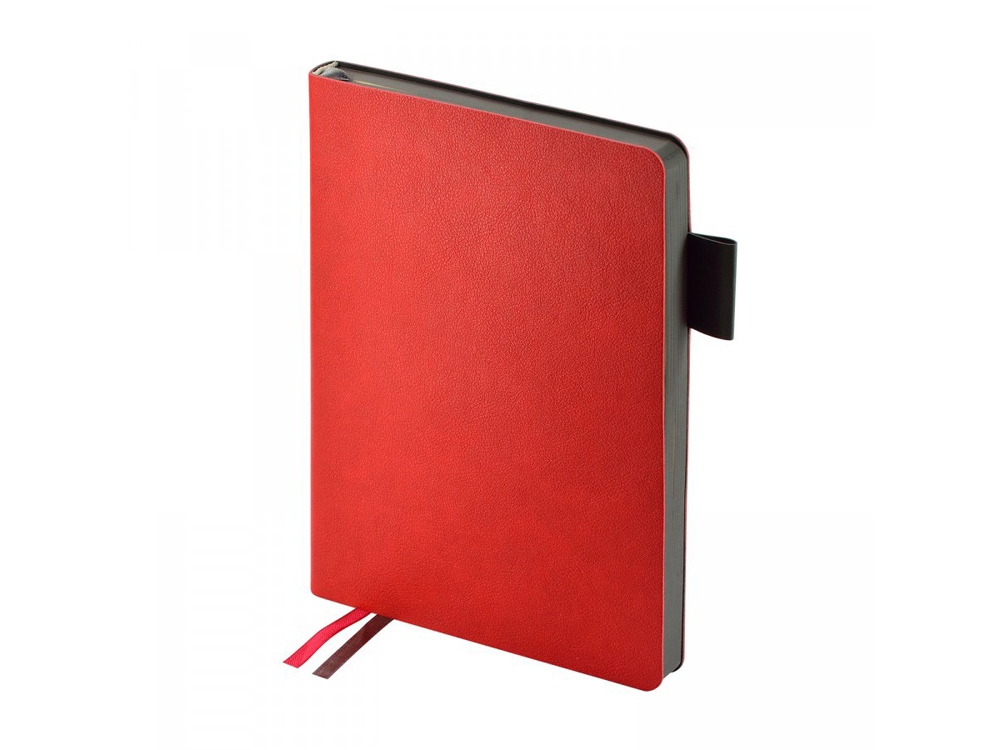 Ежедневник недатированный А5 Boston, красный-0
