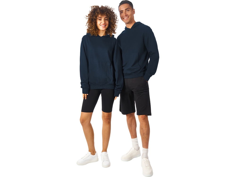 Худи Warsaw, футер 220гр, темно-синий-5