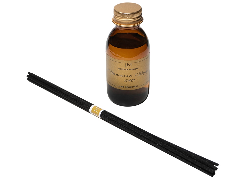 Ароматический диффузор с палочками, Баккарат: жасмин и миндаль, амбра, 100 мл-2