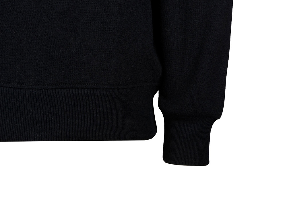 Толстовка с капюшоном оверсайз Lisbon унисекс, черный-15