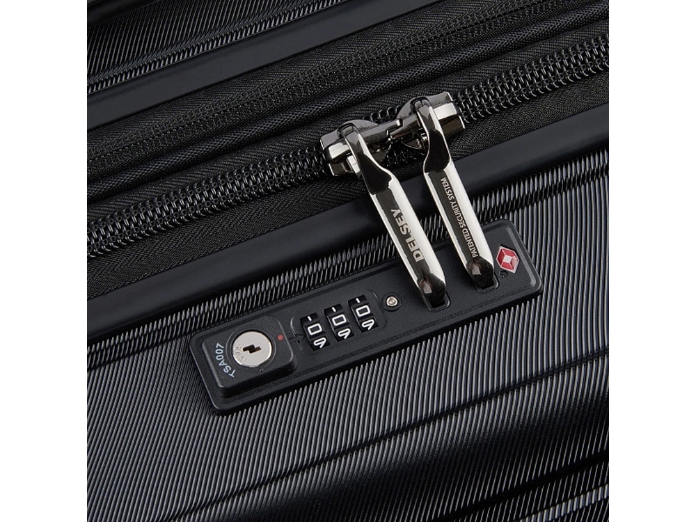 Чемодан 4-х колесный DELSEY, SHADOW 5.0, 80л, черный-3