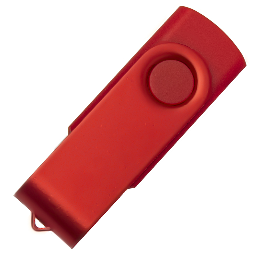 USB flash-карта DOT (16Гб), красный, 5,8х2х1,1см, пластик, металл, красный-0