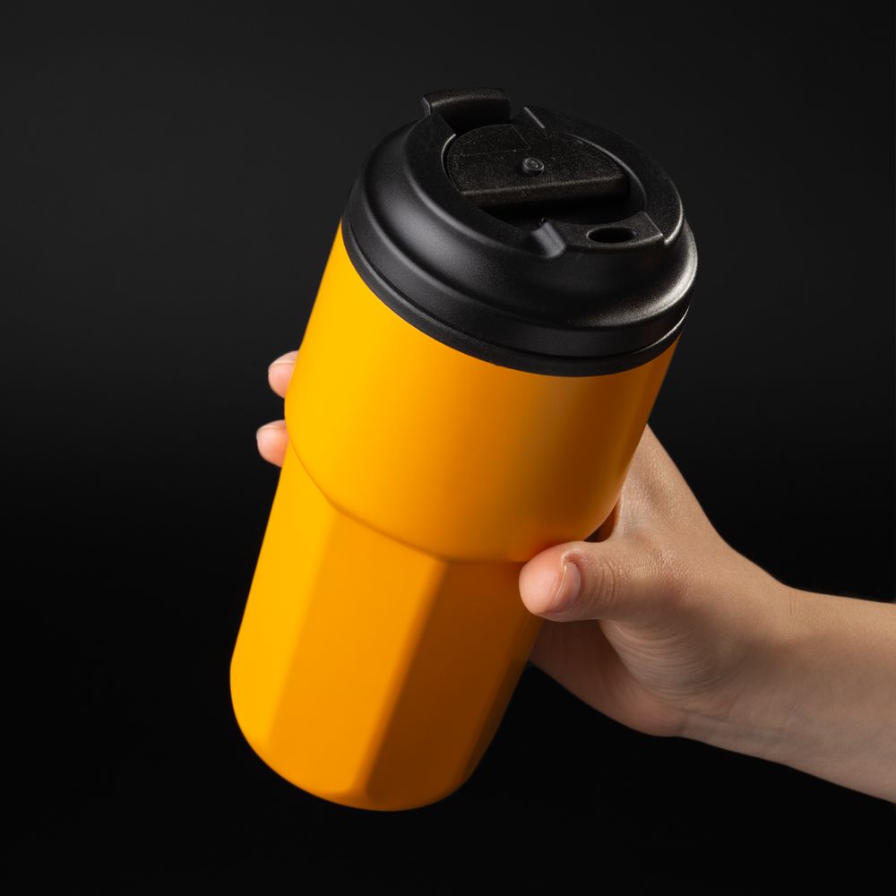 Термостакан Presa, оранжевый-3