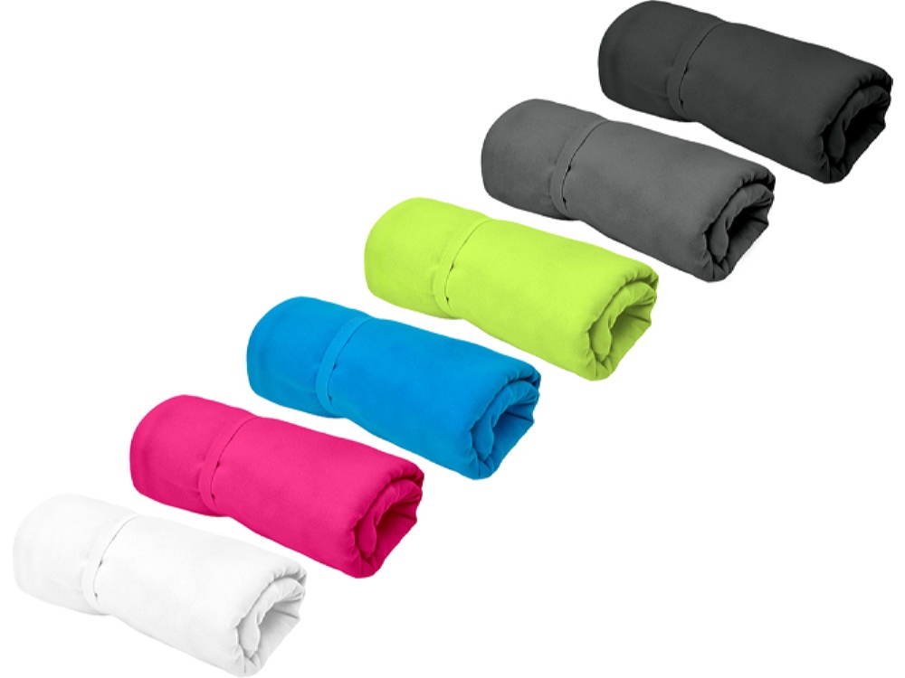 Спортивное полотенце CORK из микрофибры, королевский синий-1