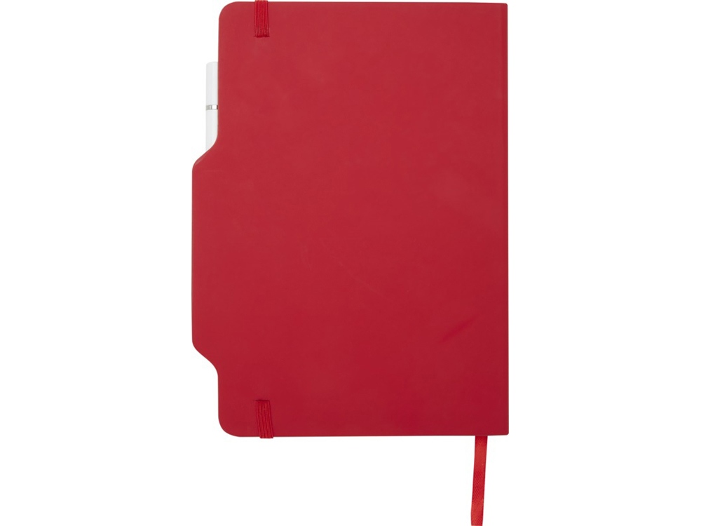 Nexus блокнот формата А5 в твердой обложке с ручкой и карандашом - Красный-2