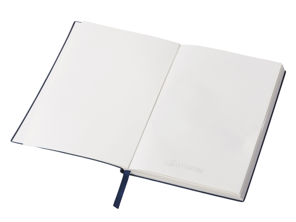 Блокнот А5 Bradbury, гибкая обложка, 80 листов 80 гр/м2 FSC бумага, темно-синий-3