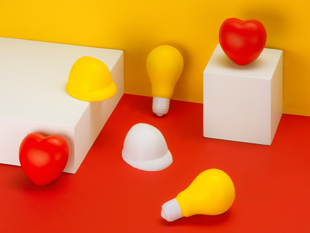 Антистресс Лампочка, желтый-2