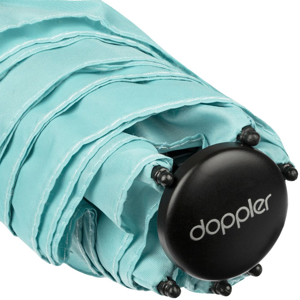 Зонт складной Zero 99, голубой-3