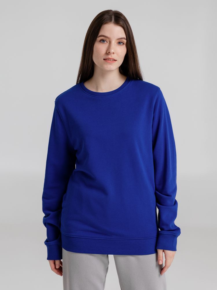 Свитшот унисекс BNC Inspire (Organic), ярко-синий-5