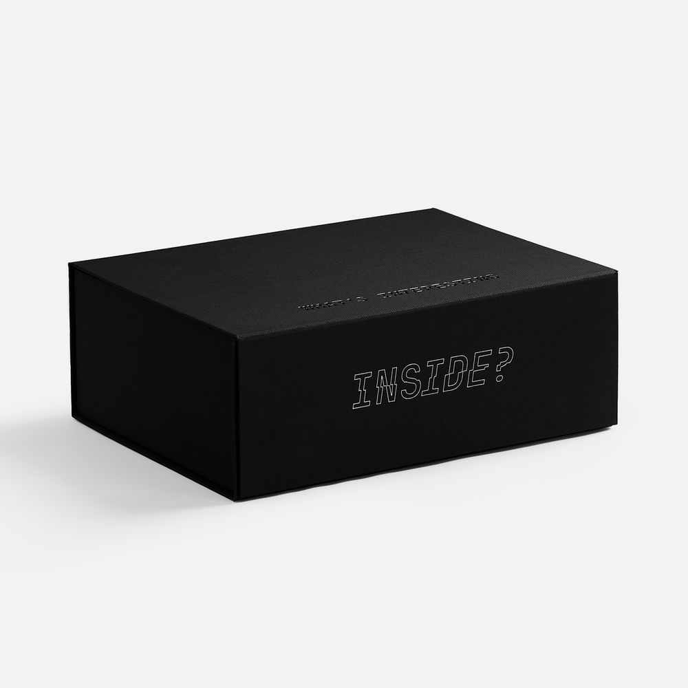 Коробка складная Portada, L, черная-4