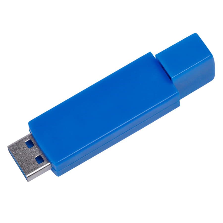 USB flash-карта "Twist" (8Гб), синий-2