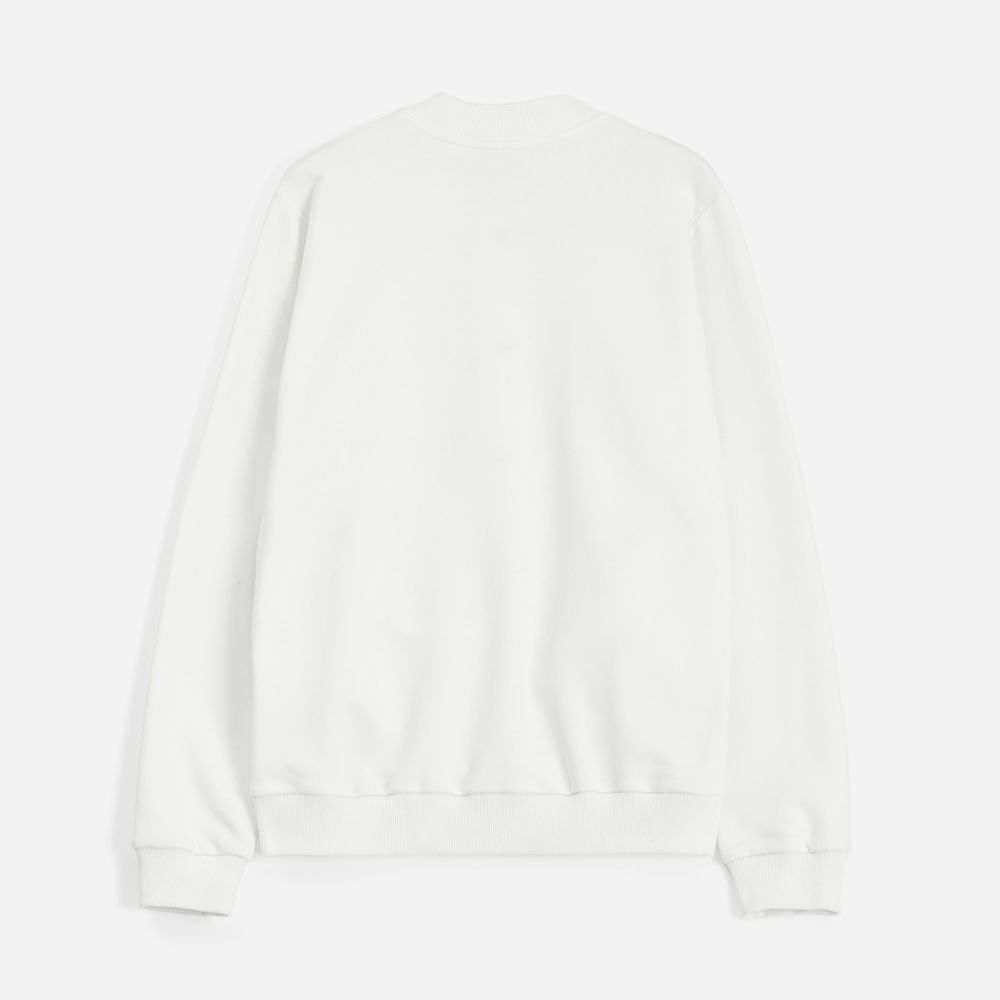 Бомбер унисекс Nuppu, молочно-белый-2