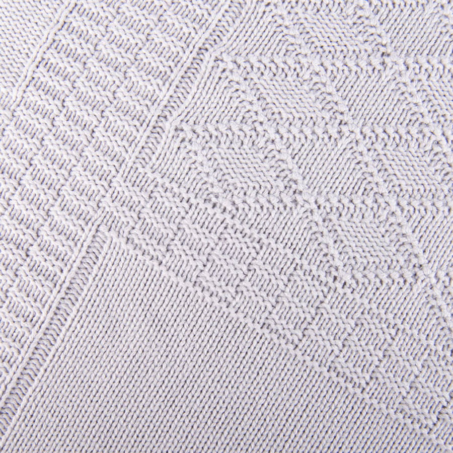 Плед LYKKE MIDI, серый, шерсть 30%, акрил 70%, 150*200 см, серый-3