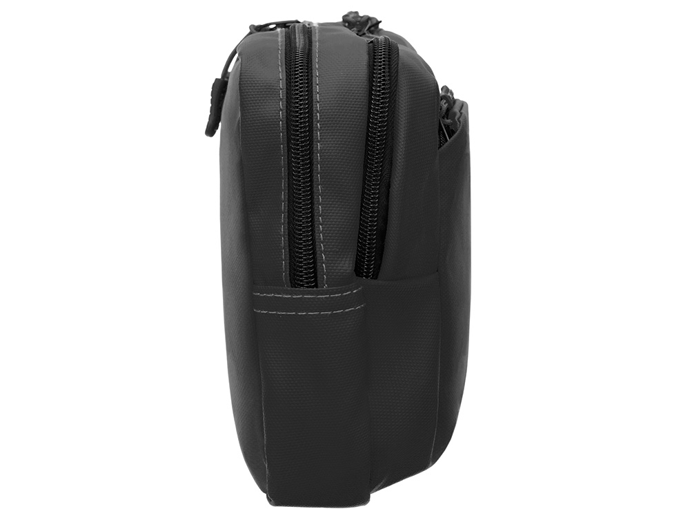 Несессер TORBER Mobi, черный, полиэстер 900D с PU покрытием, 27 х 18 х 6 см-2
