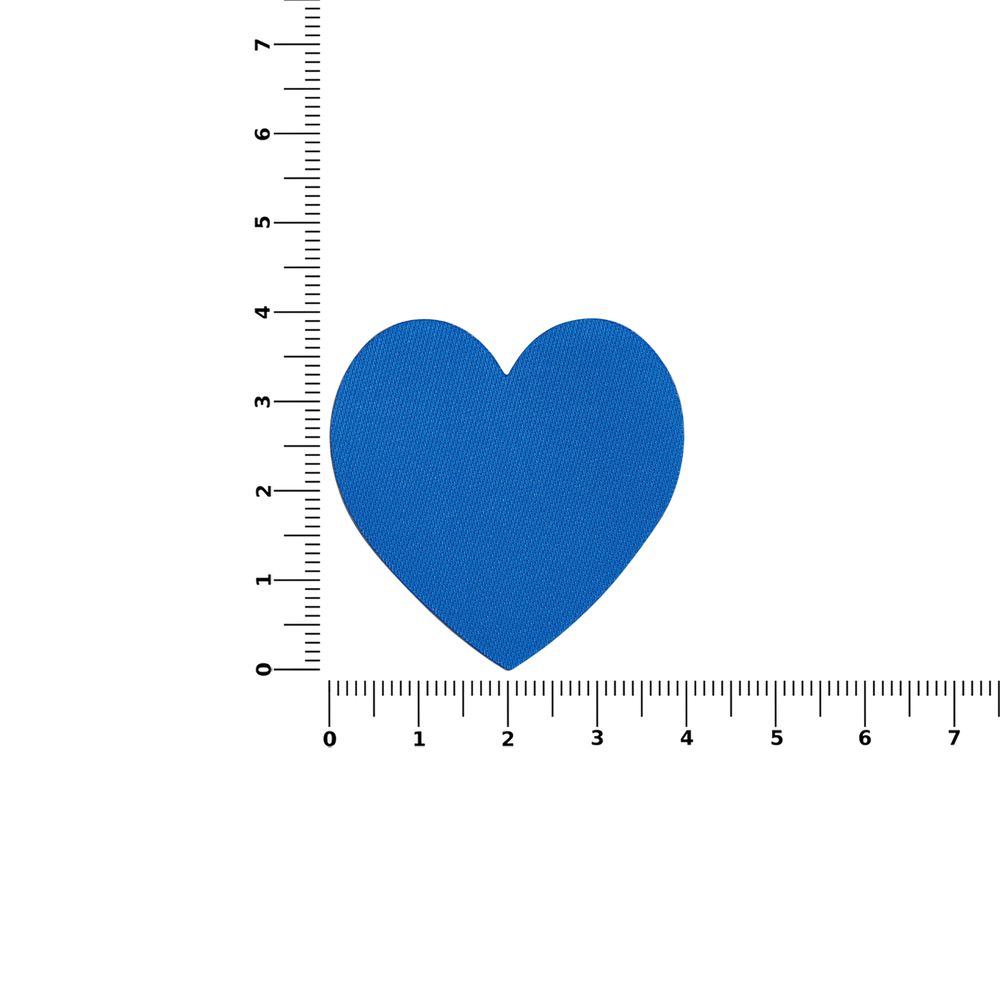 Наклейка тканевая Lunga Cor, M, синяя-1