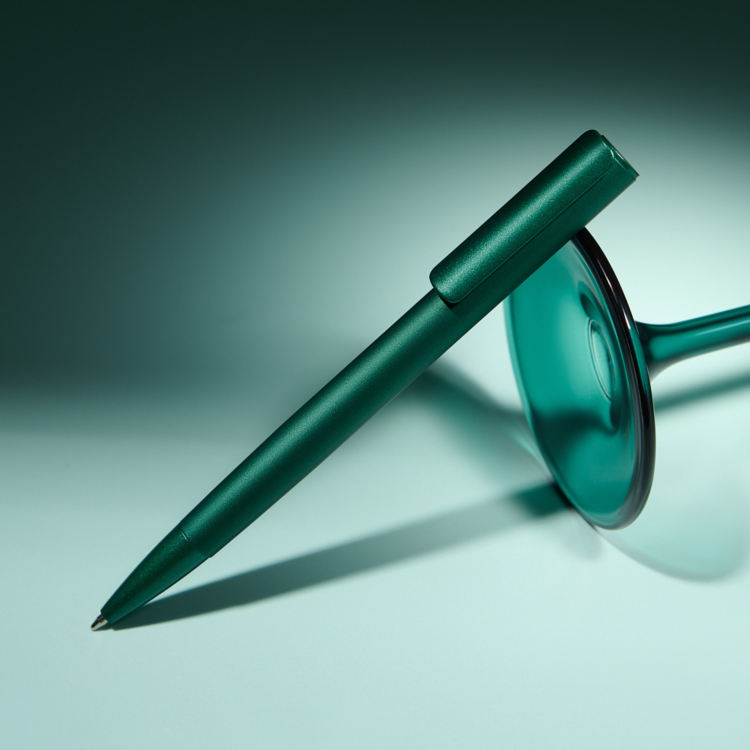 Шариковая ручка Аспен (Aspen), зеленая-6