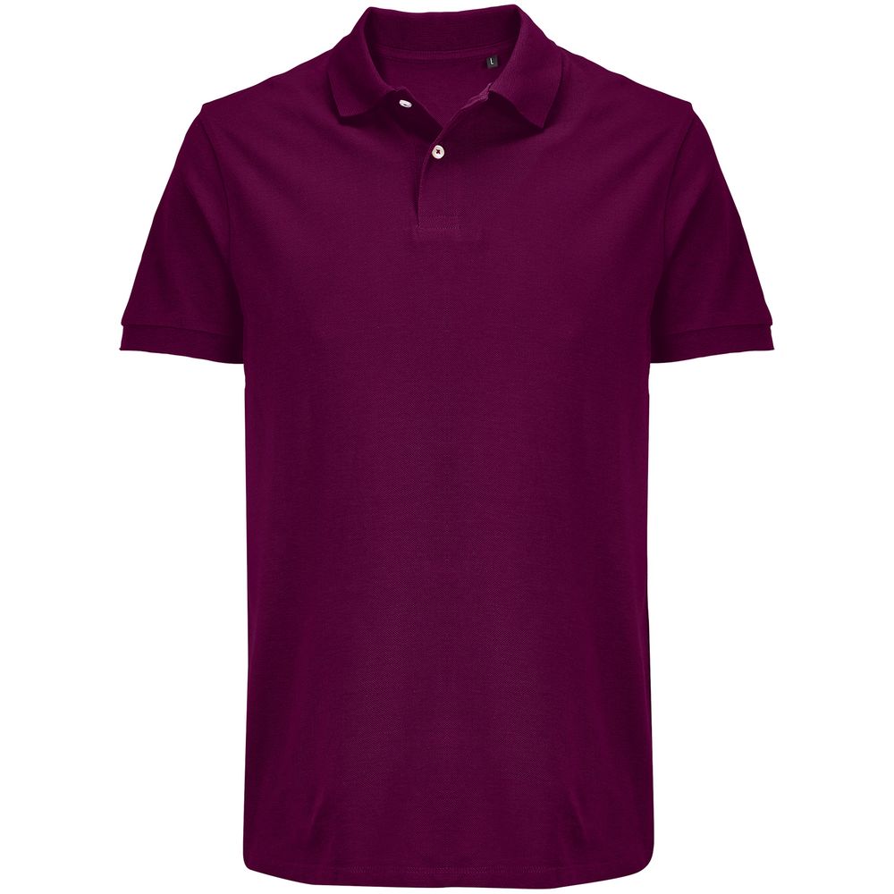 Рубашка поло унисекс Pacific, фиолетовая (сливовая)-1