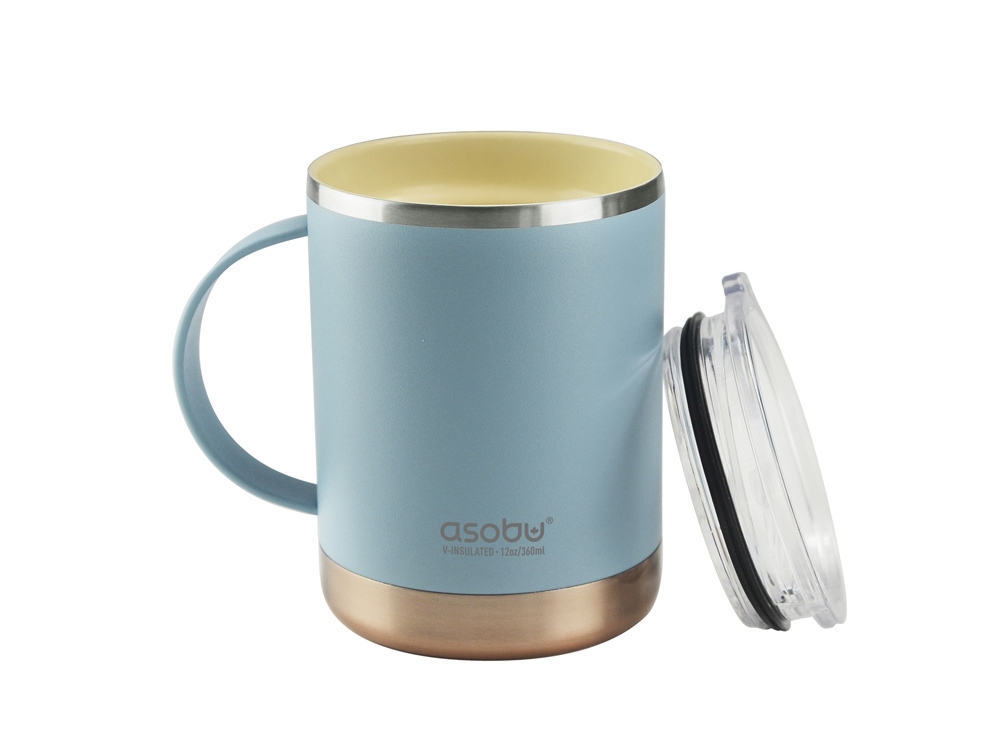 Термокружка ULTIMATE, 360 мл, голубой-0