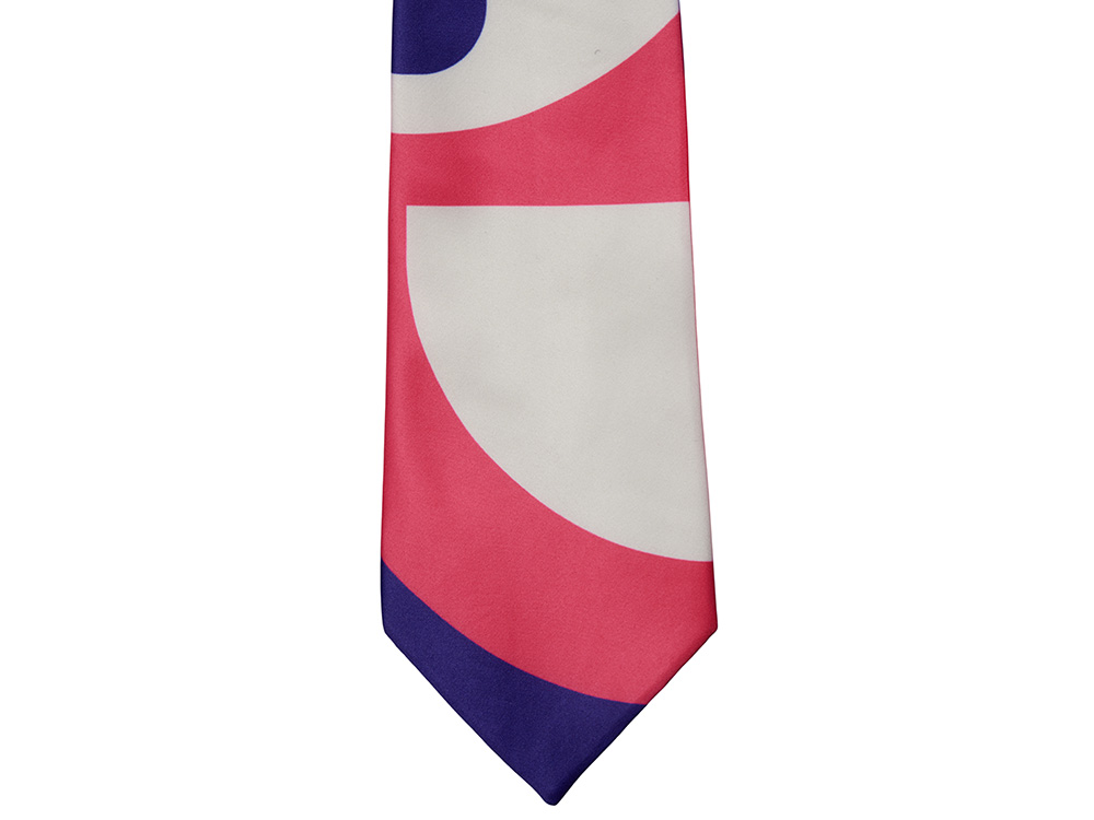 Галстук с возможностью полноцветной печати-17
