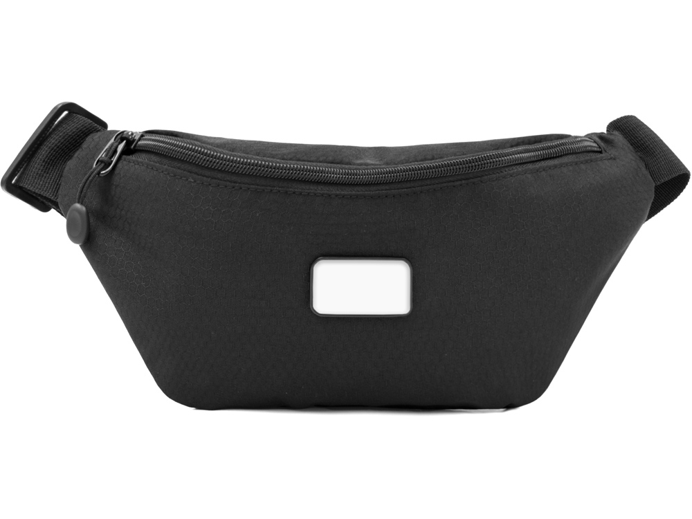 Универсальная водостойкая сумка на пояс Bumble из переработанного пластика, черный-1