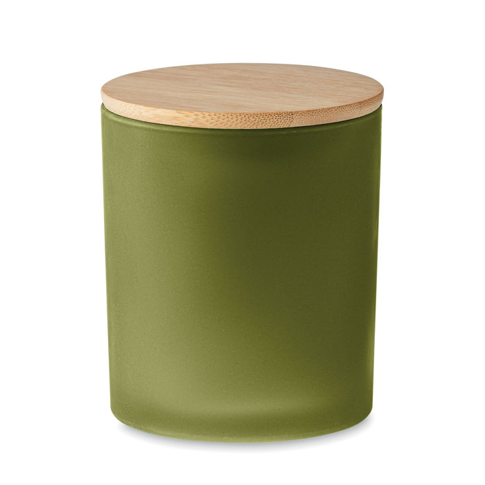 Арома свеча, зеленый-1