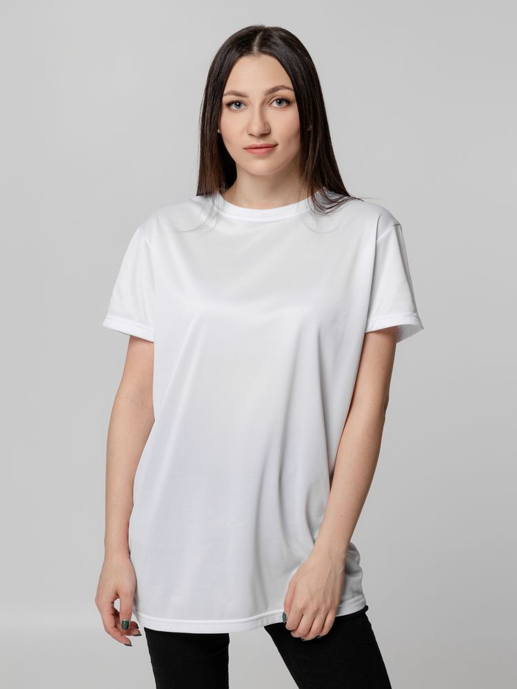 Футболка унисекс для сублимации Paint Tee, белая-1