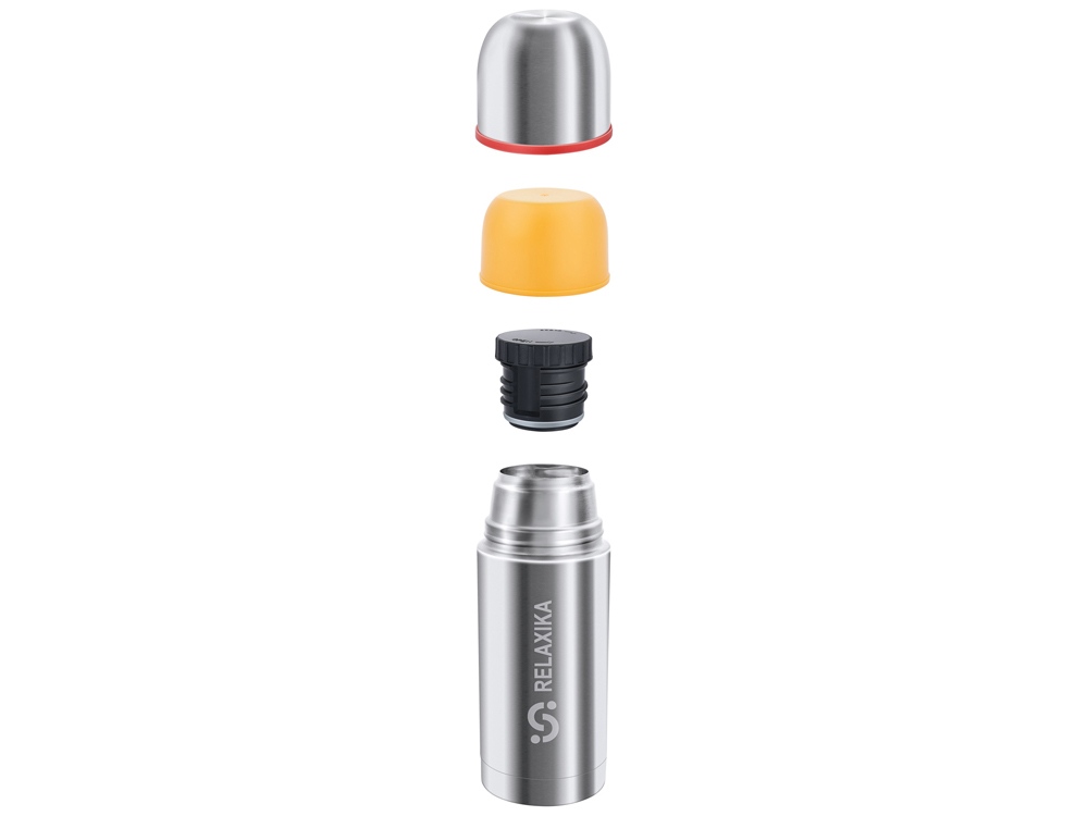 Термос Relaxika 102, 2 чашки, 500 мл, стальной-2