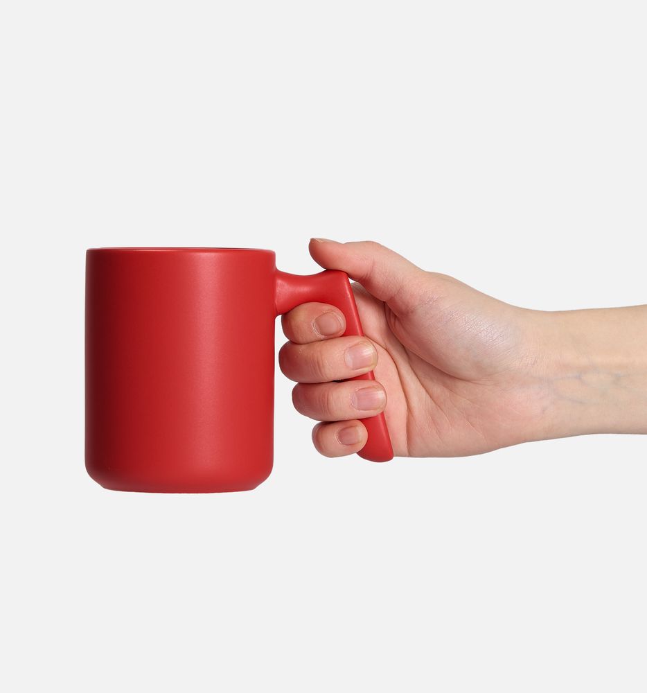 Кружка Visari, красная-1