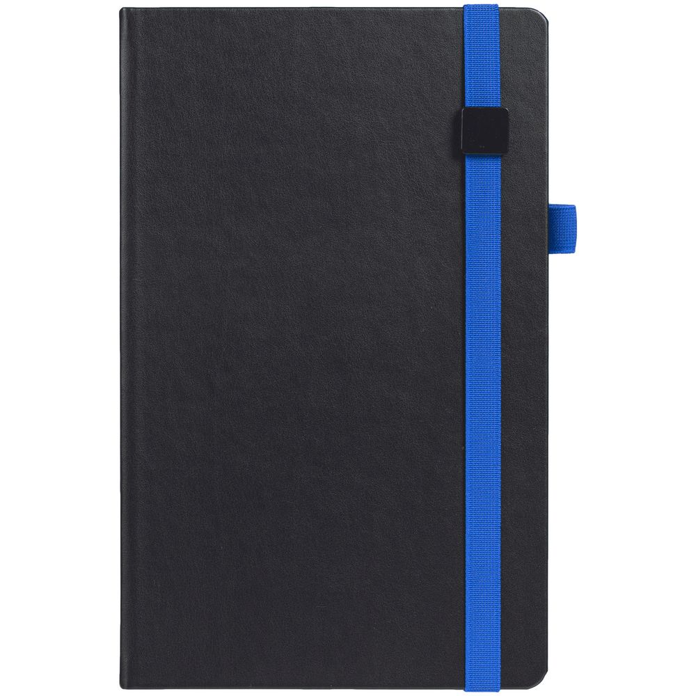 Ежедневник Ton Black, недатированный, черный с синий-1