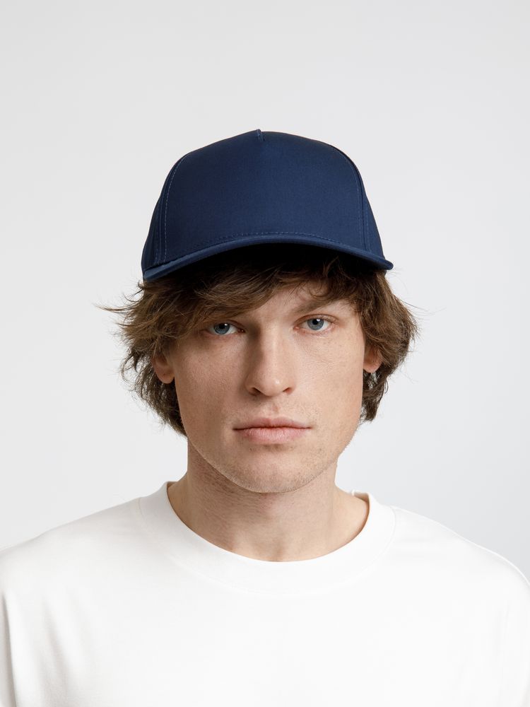 Бейсболка Seguro, темно-синяя-2