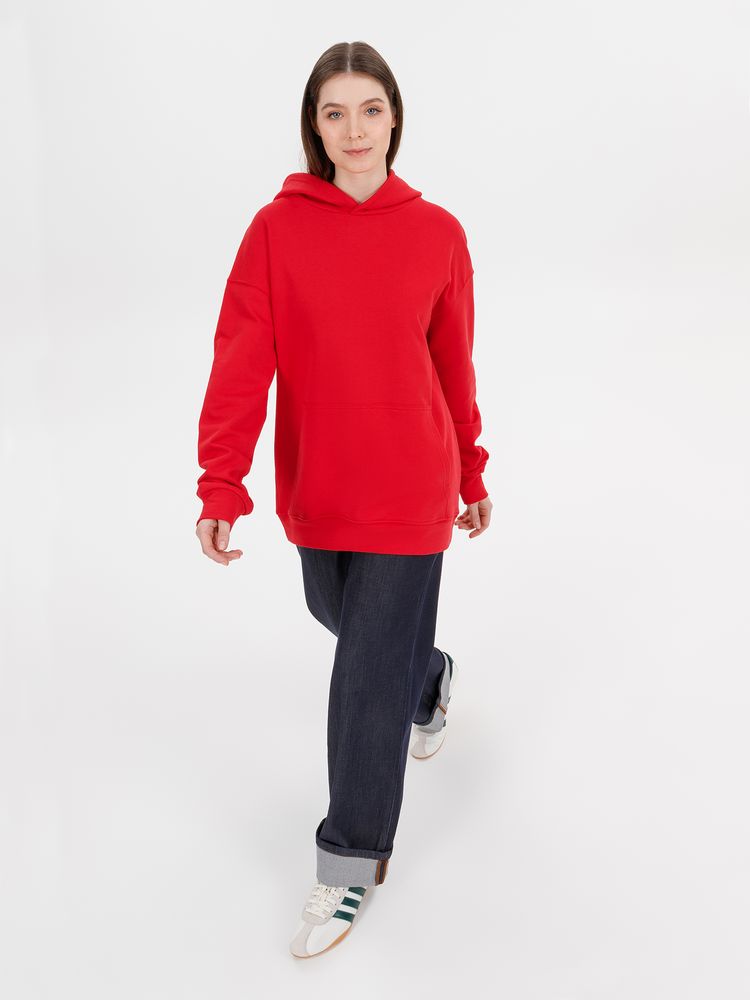 Худи оверсайз унисекс Outshine, красное-4